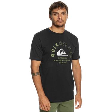  Quiksilver Mixedsignals Erkek Siyah Tişört