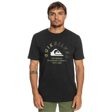  Quiksilver Mixedsignals Erkek Siyah Tişört