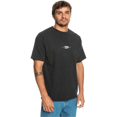  Quiksilver Turbo Erkek Siyah Tişört