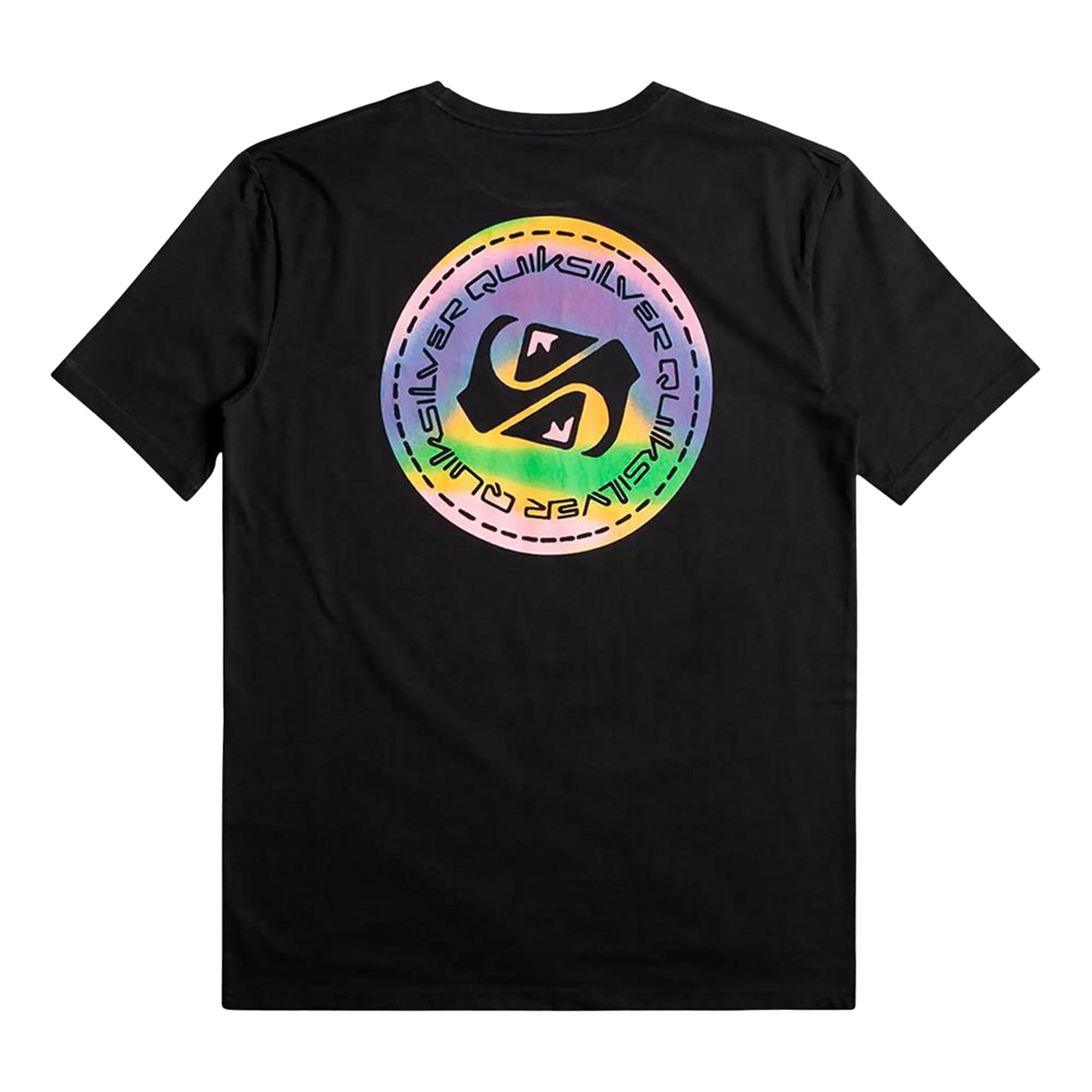 Quiksilver Colourflow Erkek Siyah Tişört