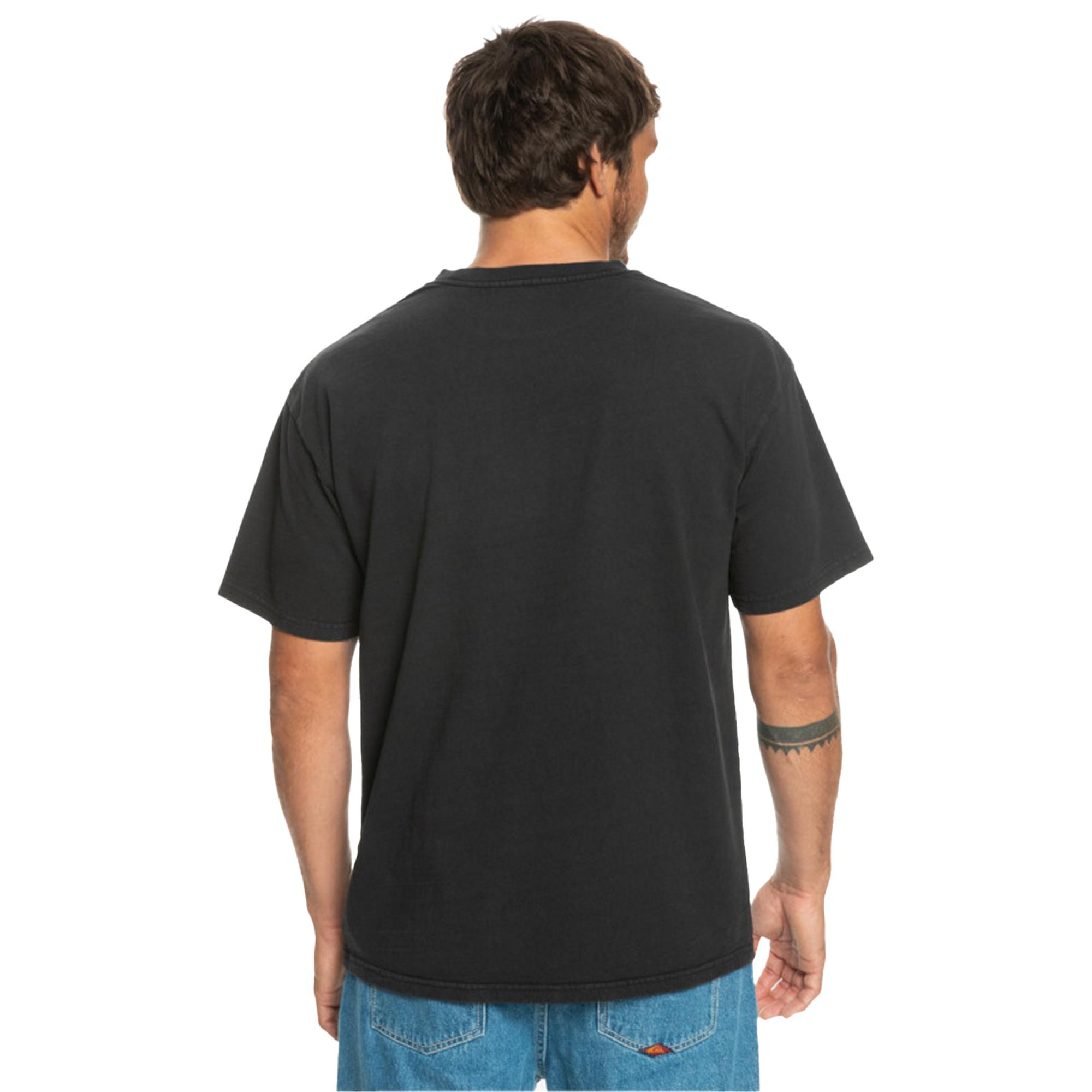 Quiksilver Turbo Erkek Siyah Tişört