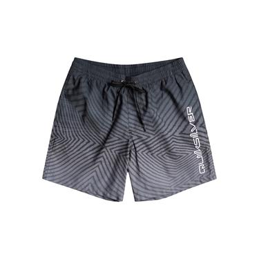  Quiksilver Erkek Volley Short Warped Logo 17 M Jamv Siyah