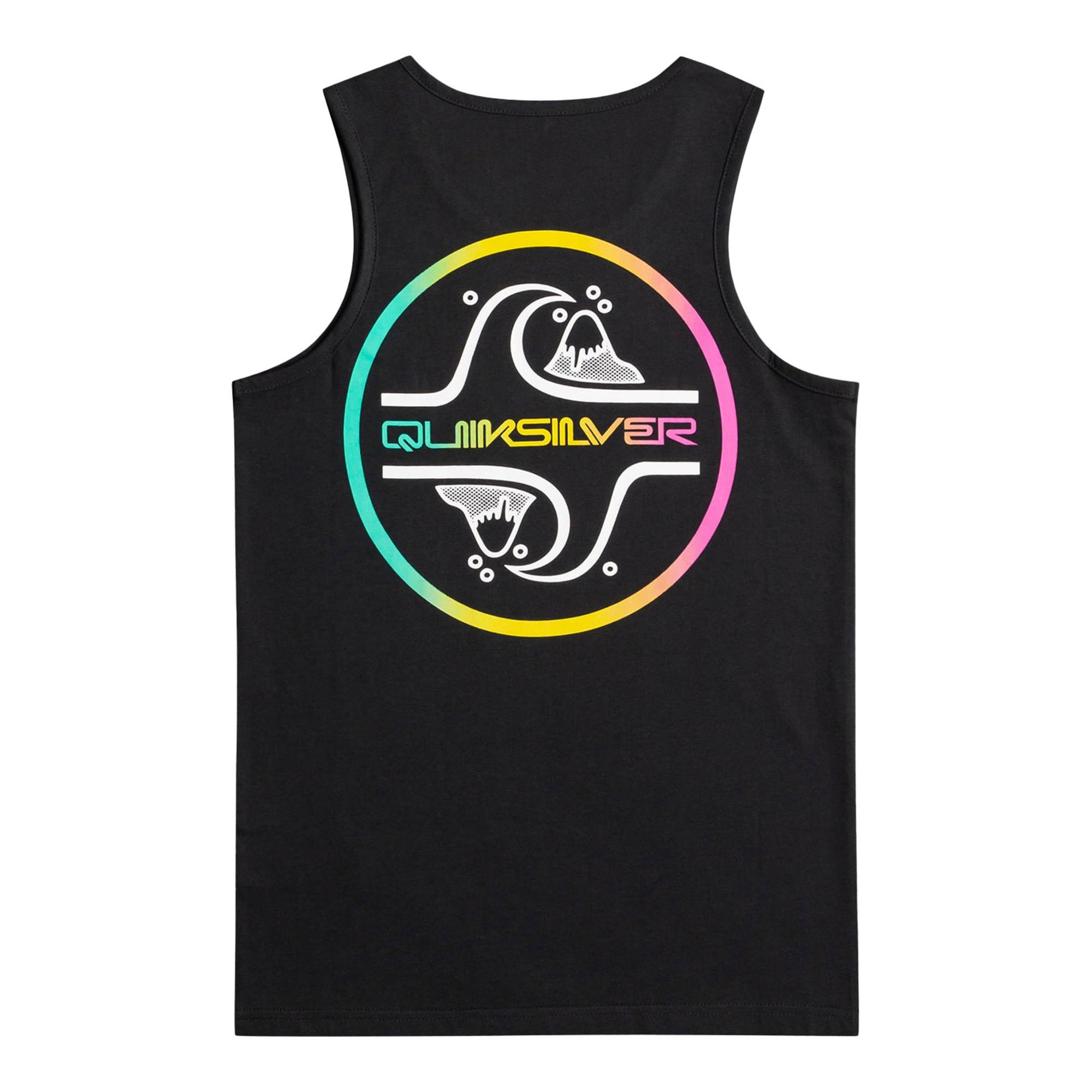 Quiksilver Erkek Çocuk Atlet Corebubble B Tees Siyah