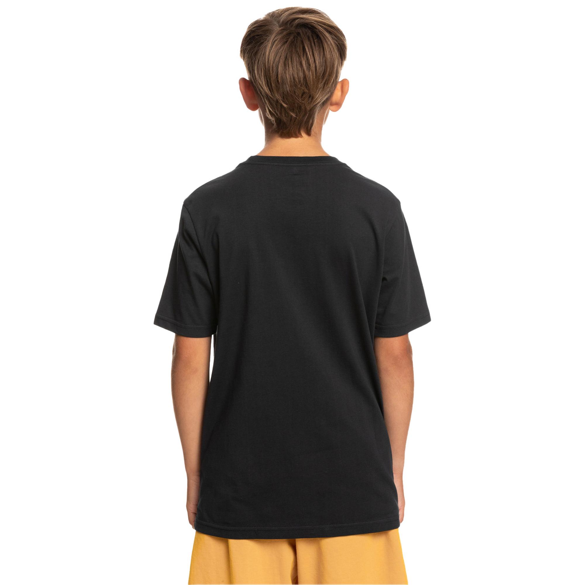 Quiksilver Circledline B Erkek Çocuk Siyah Tişört