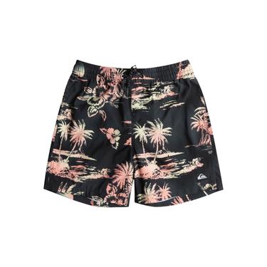  Quiksilver Çocuk Şort Volley Short Siyah Günlük Giyim