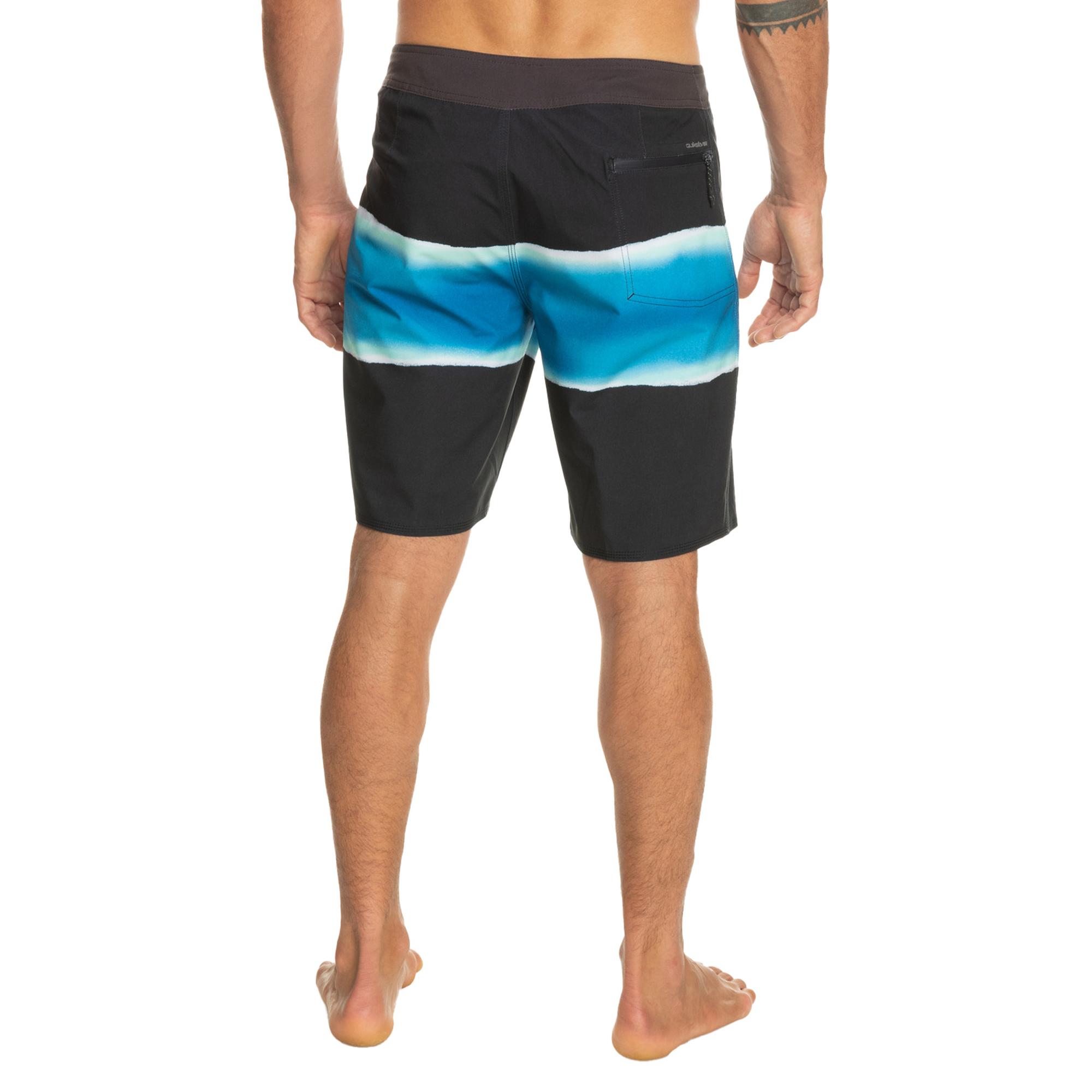 Quiksilver Surfsilk Air Brush 19 Erkek Siyah Boardshort
