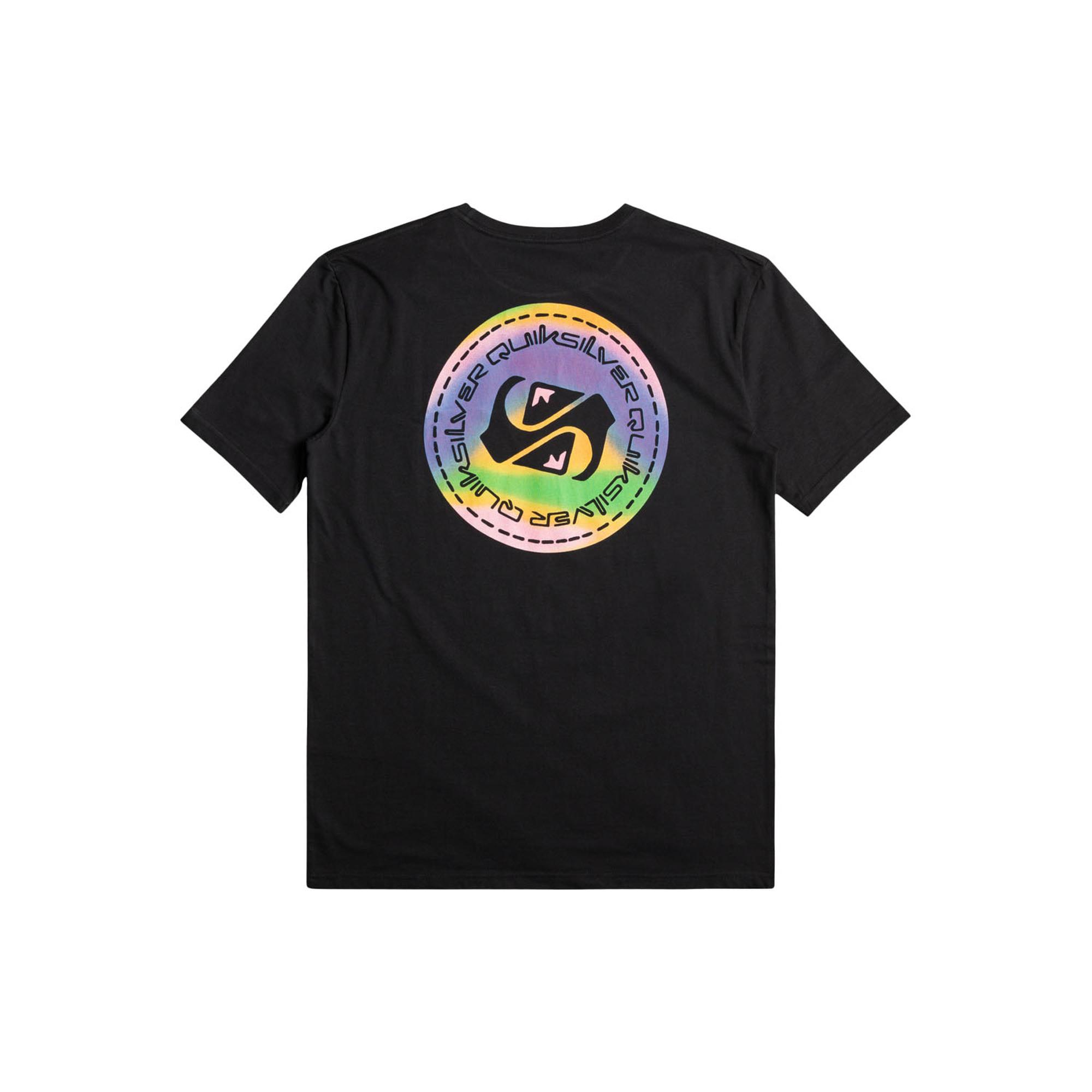 Quiksilver Colour Flow Yth Erkek Çocuk Siyah Tişört