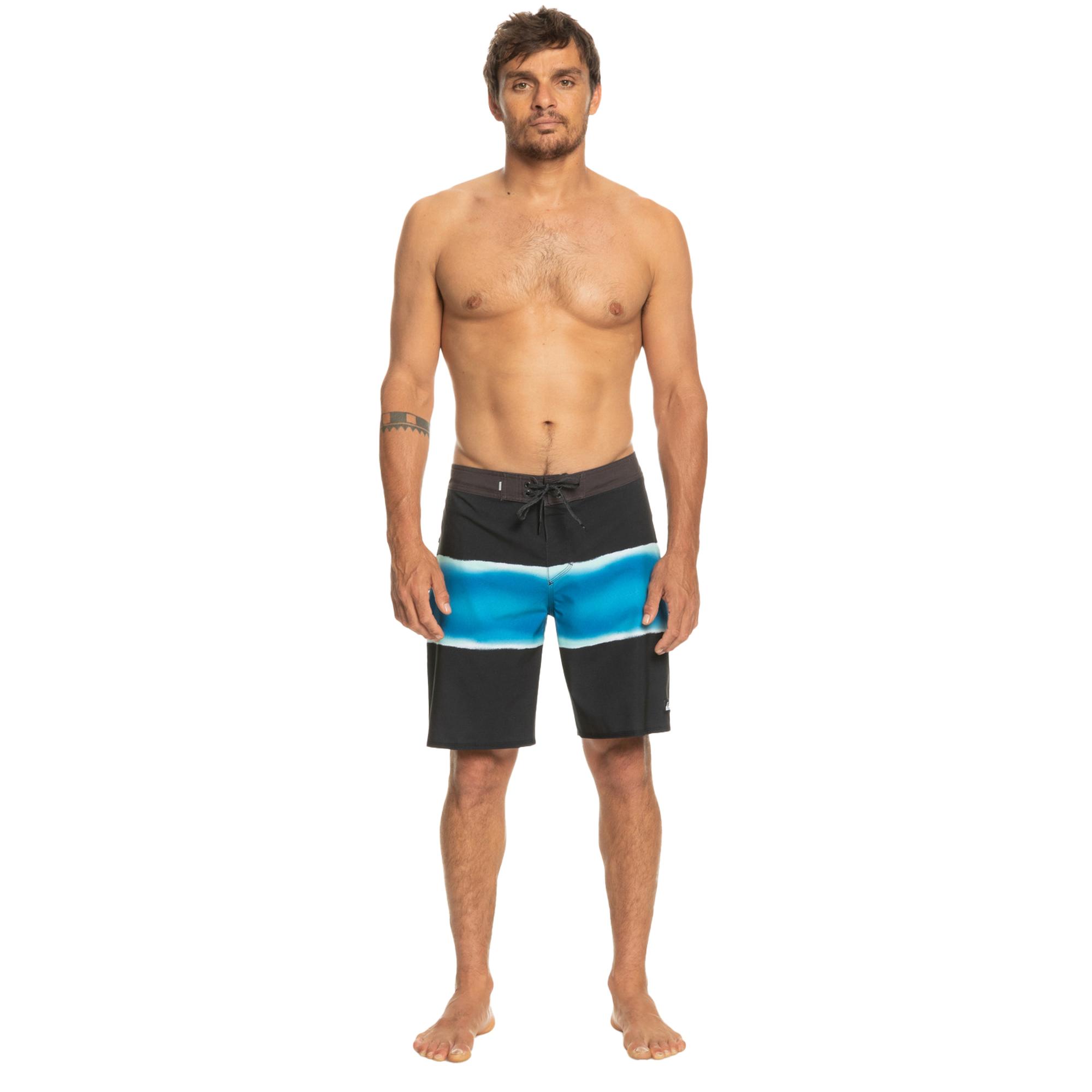 Quiksilver Surfsilk Air Brush 19 Erkek Siyah Boardshort