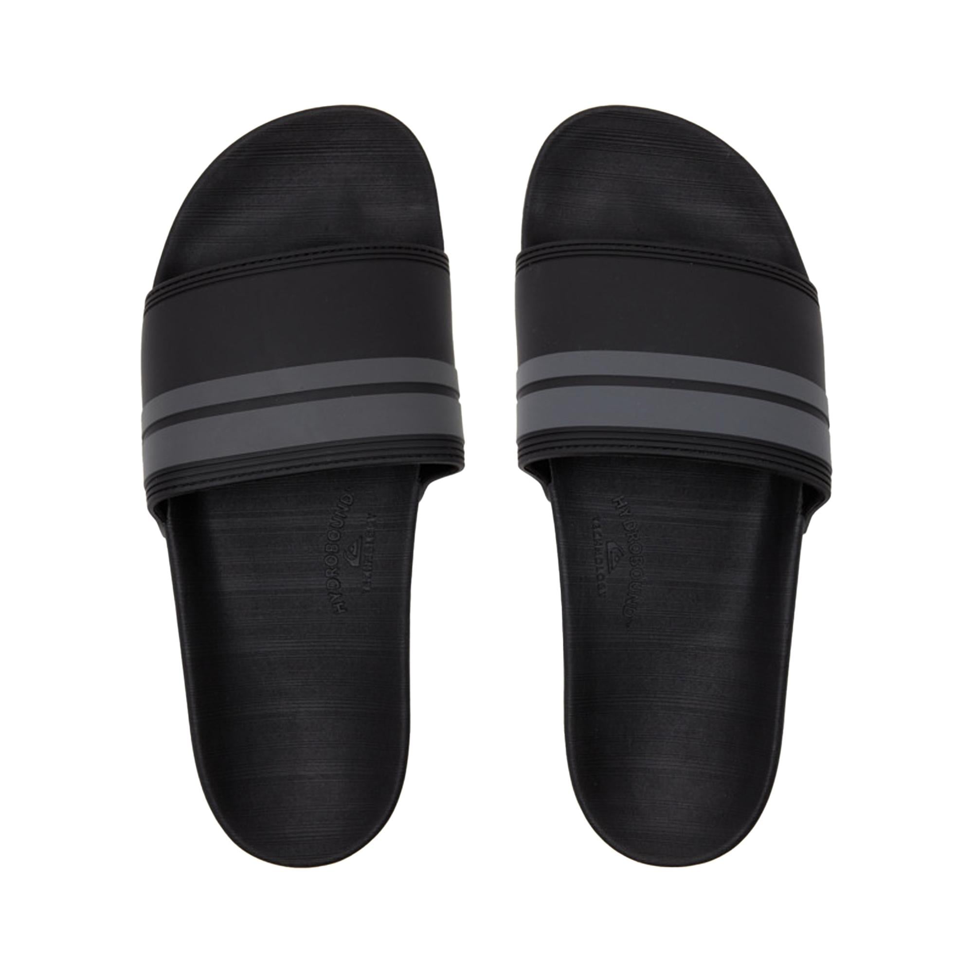 Quiksilver Erkek Terlik Rivi Slide Siyah/Gri