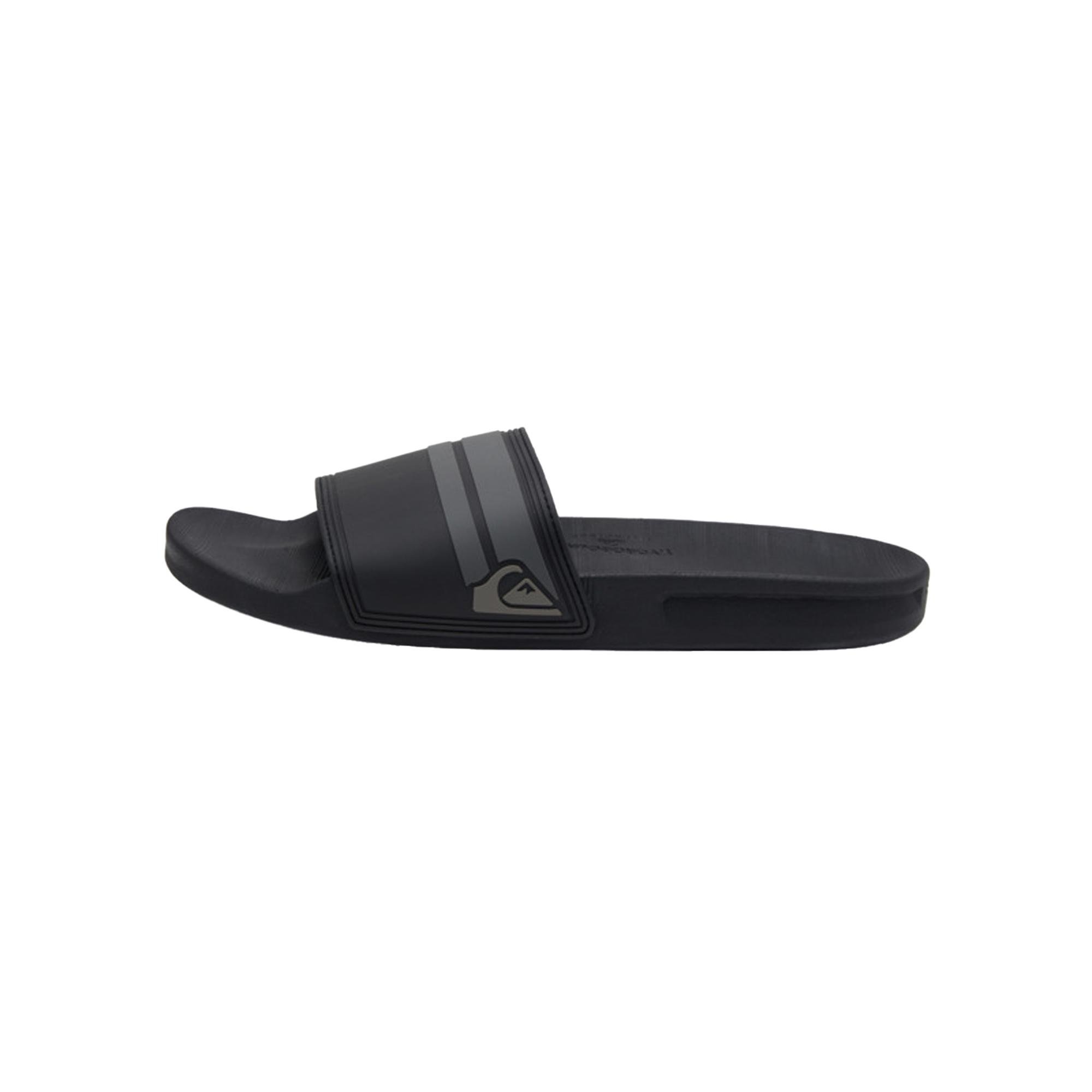 Quiksilver Erkek Terlik Rivi Slide Siyah/Gri