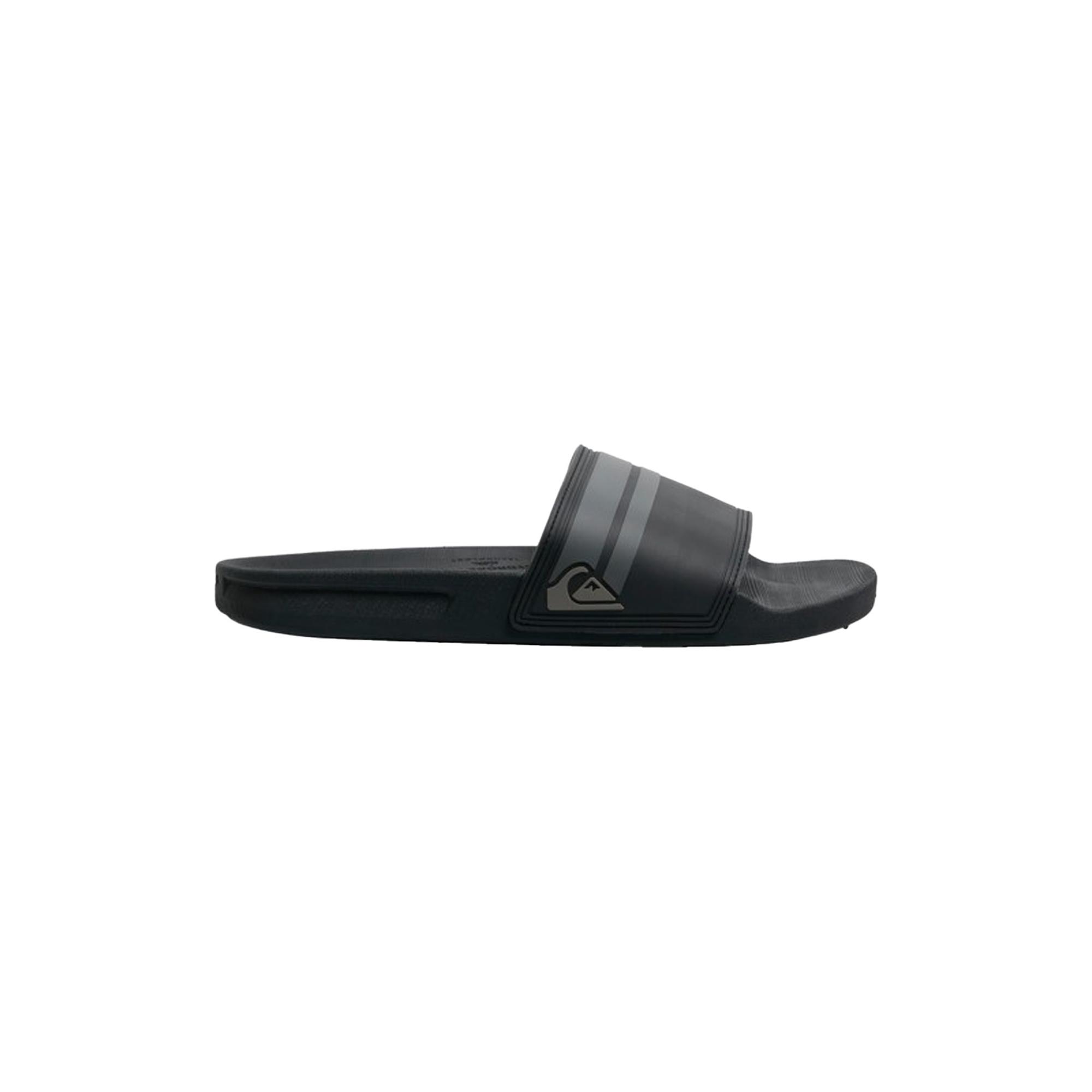 Quiksilver Erkek Terlik Rivi Slide Siyah/Gri