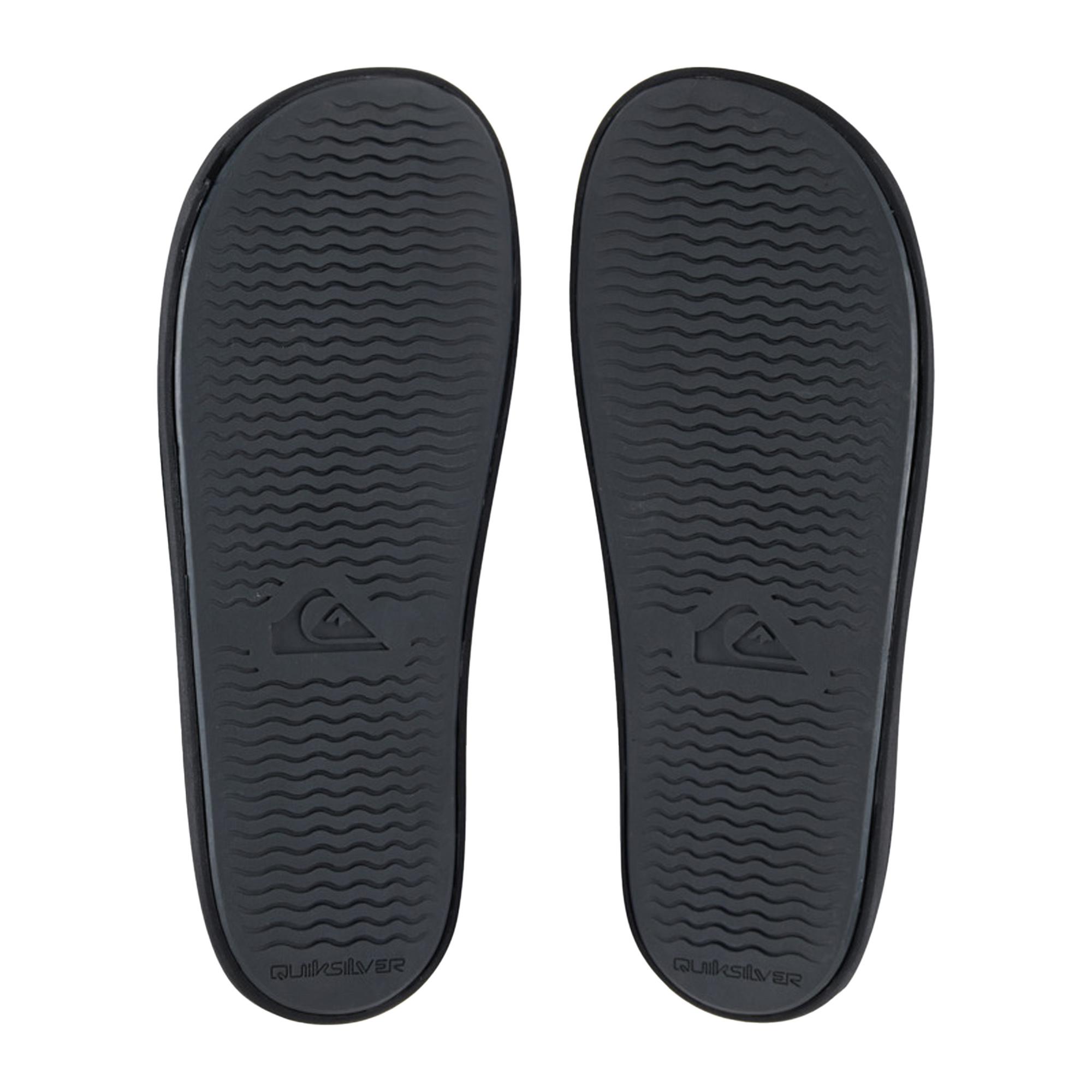 Quiksilver Erkek Terlik Rivi Slide Siyah/Gri
