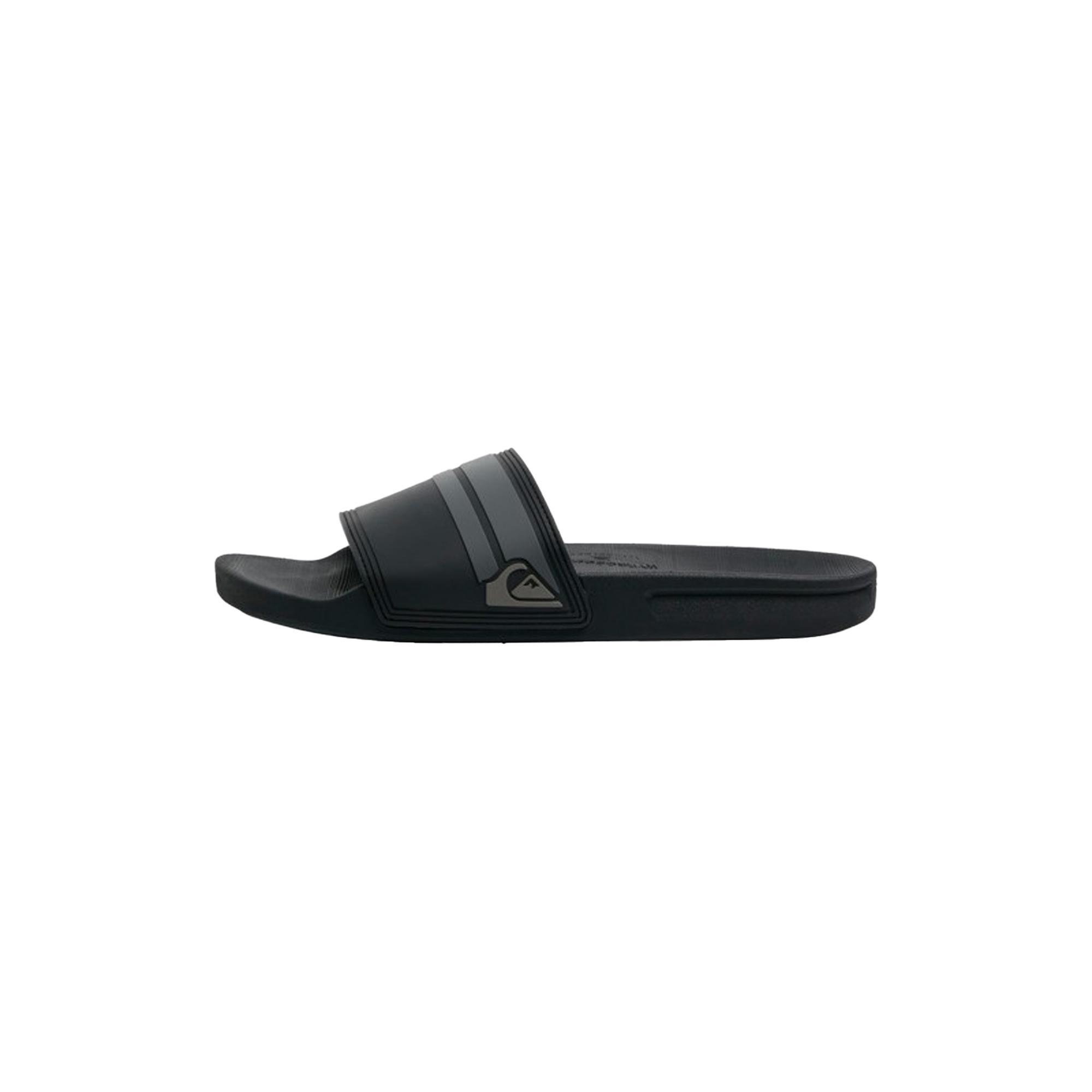 Quiksilver Erkek Terlik Rivi Slide Siyah/Gri