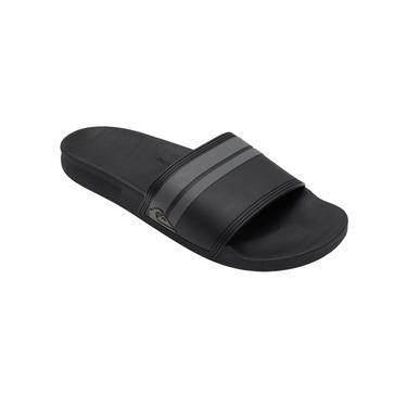  Quiksilver Erkek Terlik Rivi Slide Siyah/Gri