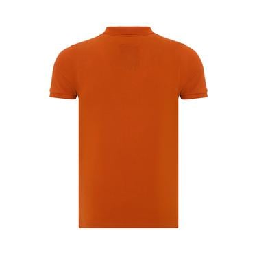  Routefield Pax Erkek Turuncu Polo Tişört