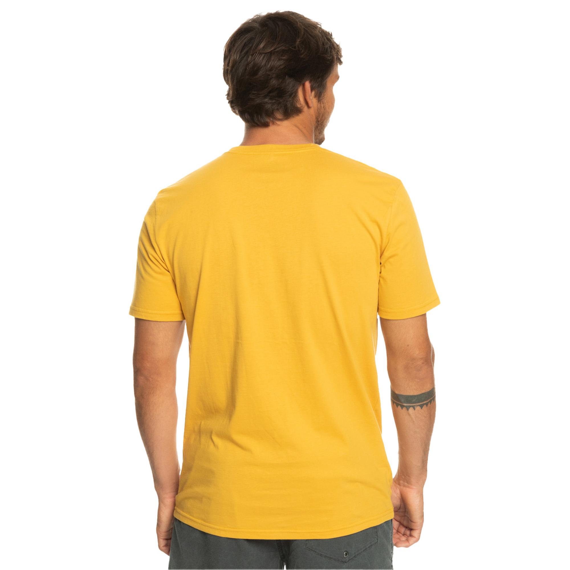 Quiksilver Mwminilogo Erkek Sarı Tişört