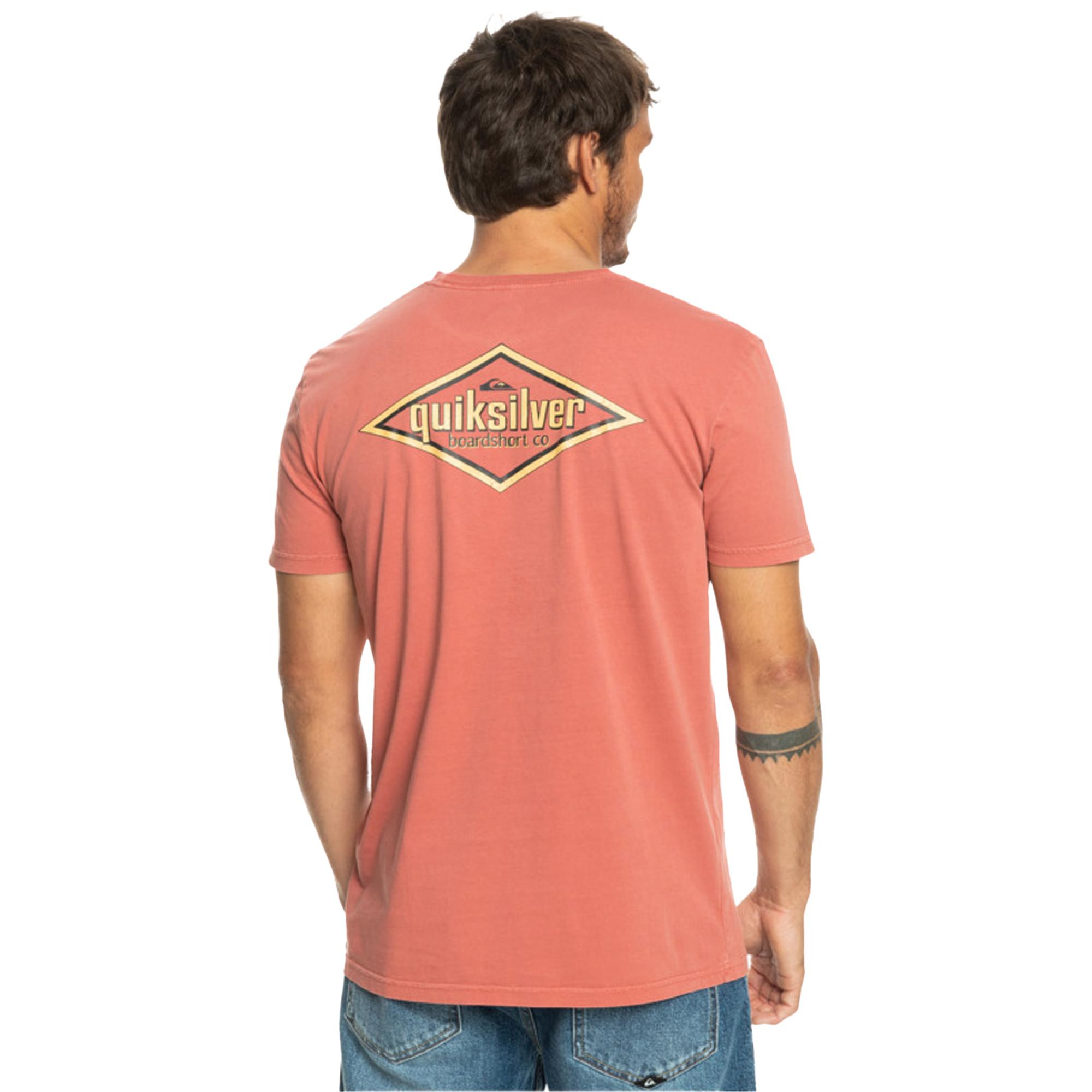 Quiksilver Quikwords Erkek Kırmızı Tişört