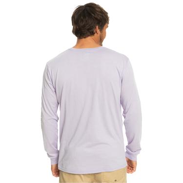  Quiksilver Omnilogo Erkek Mor Tişört