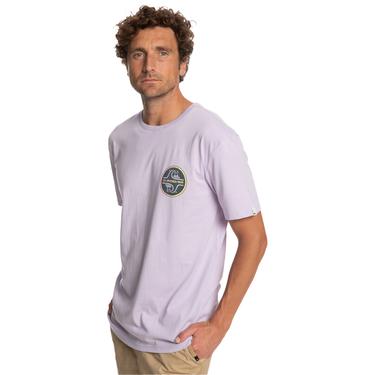  Quiksilver Corebubble Erkek Mor Tişört
