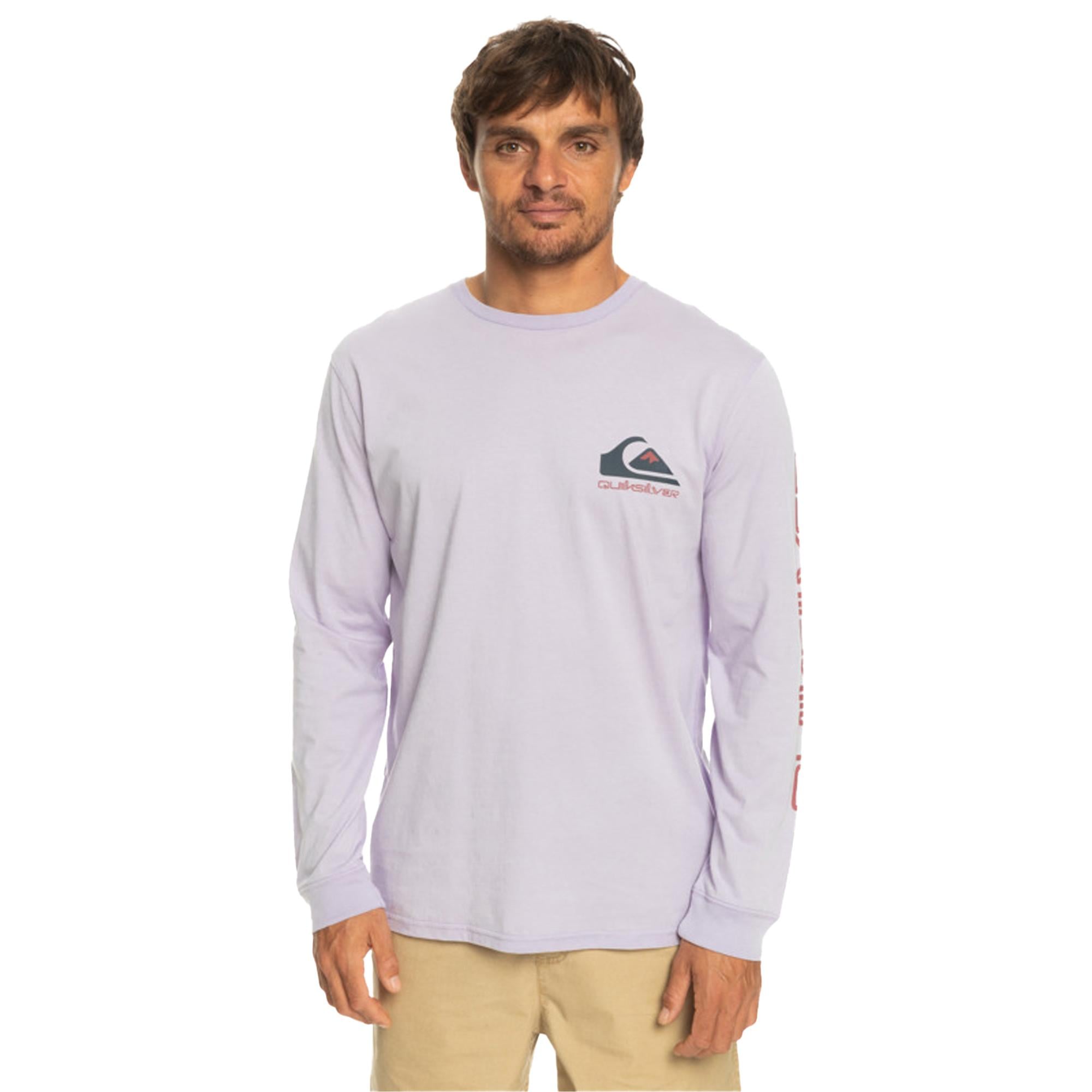 Quiksilver Omnilogo Erkek Mor Tişört