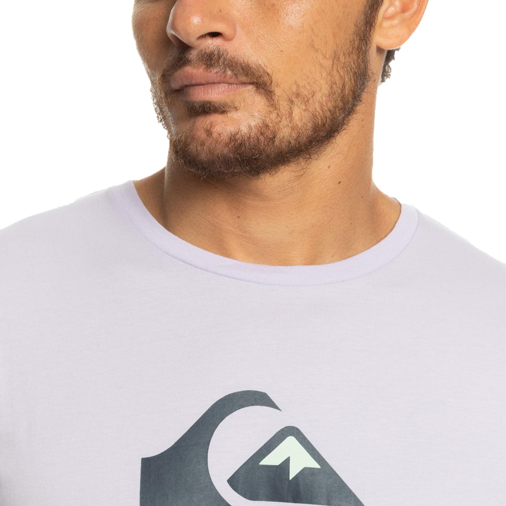 Quiksilver Complogo Erkek Mor Tişört