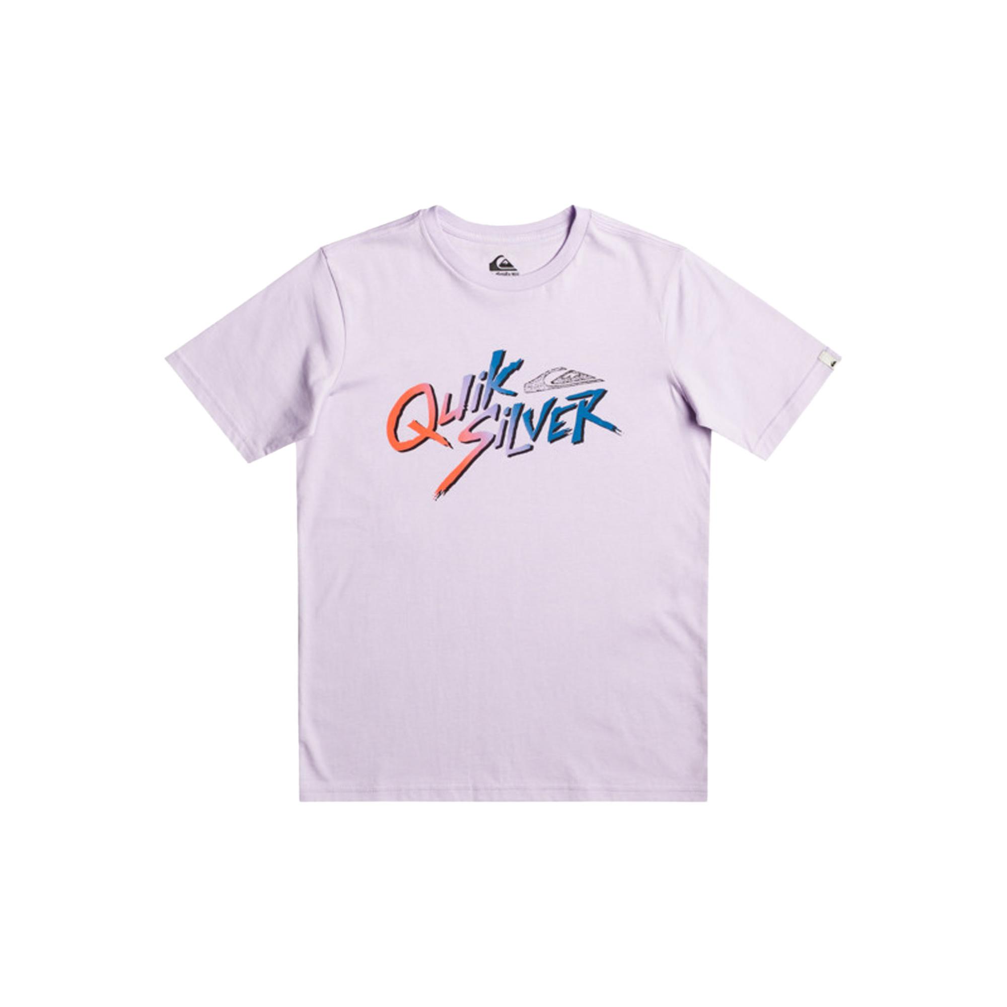 Quiksilver Signaturemove B Erkek Çocuk Mor Tişört