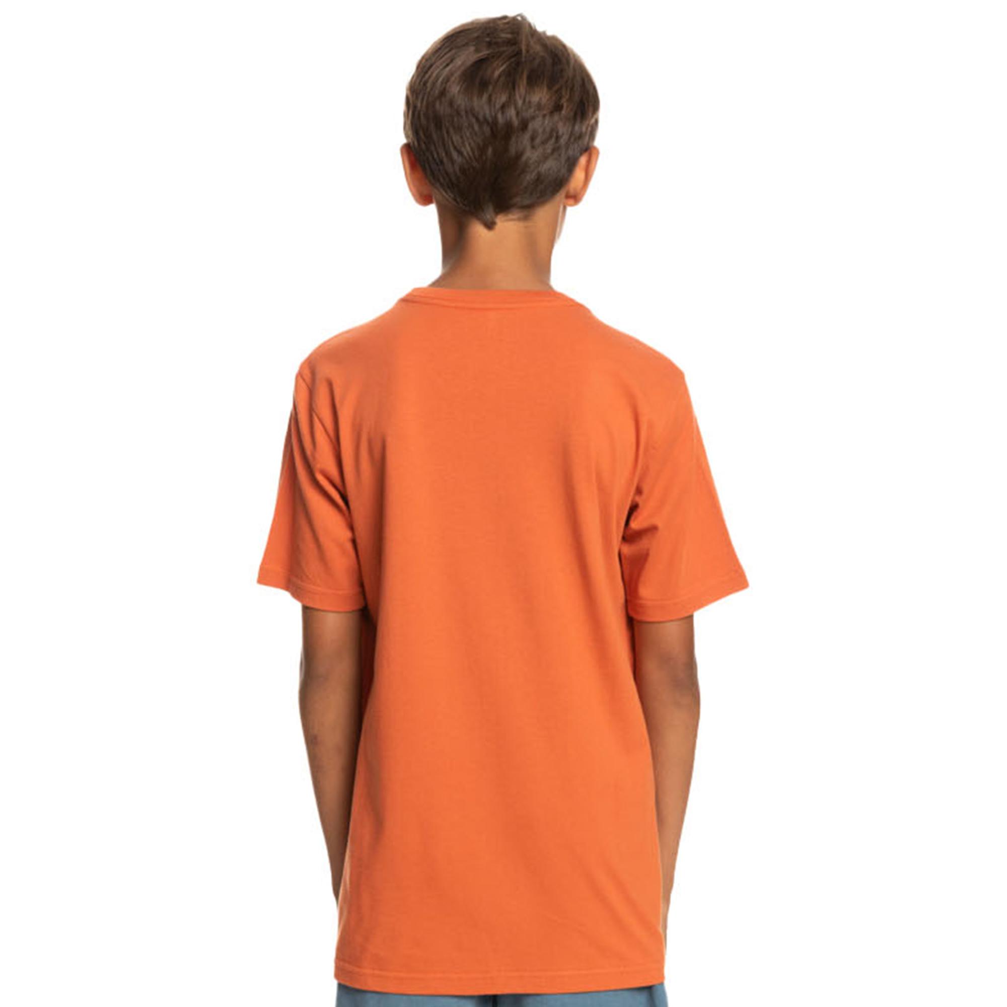 Quiksilver Qs Surf Lockup Yth Erkek Çocuk Turuncu Tişört