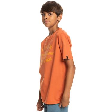  Quiksilver Qs Surf Lockup Yth Erkek Çocuk Turuncu Tişört