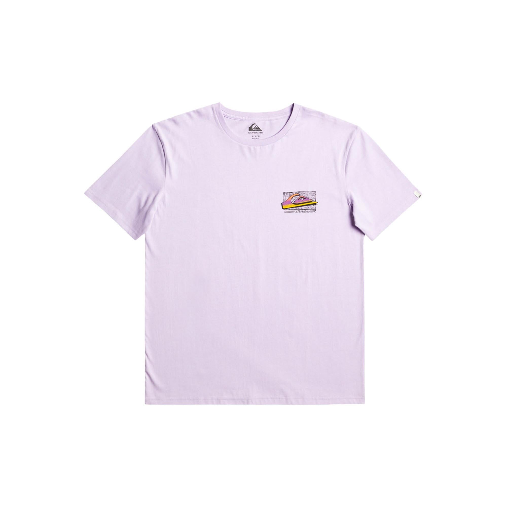 Quiksilver Retro Fade Yth Erkek Çocuk Mor Tişört