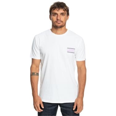  Quiksilver Warpedframes Erkek Renkli Tişört