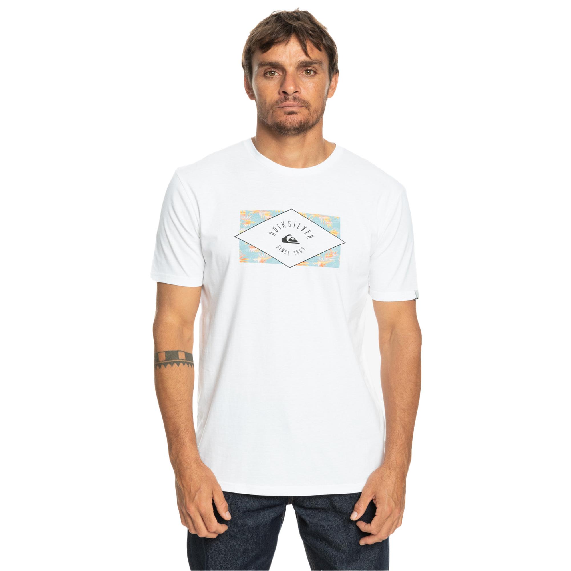 Quiksilver Circledline Erkek Renkli Tişört