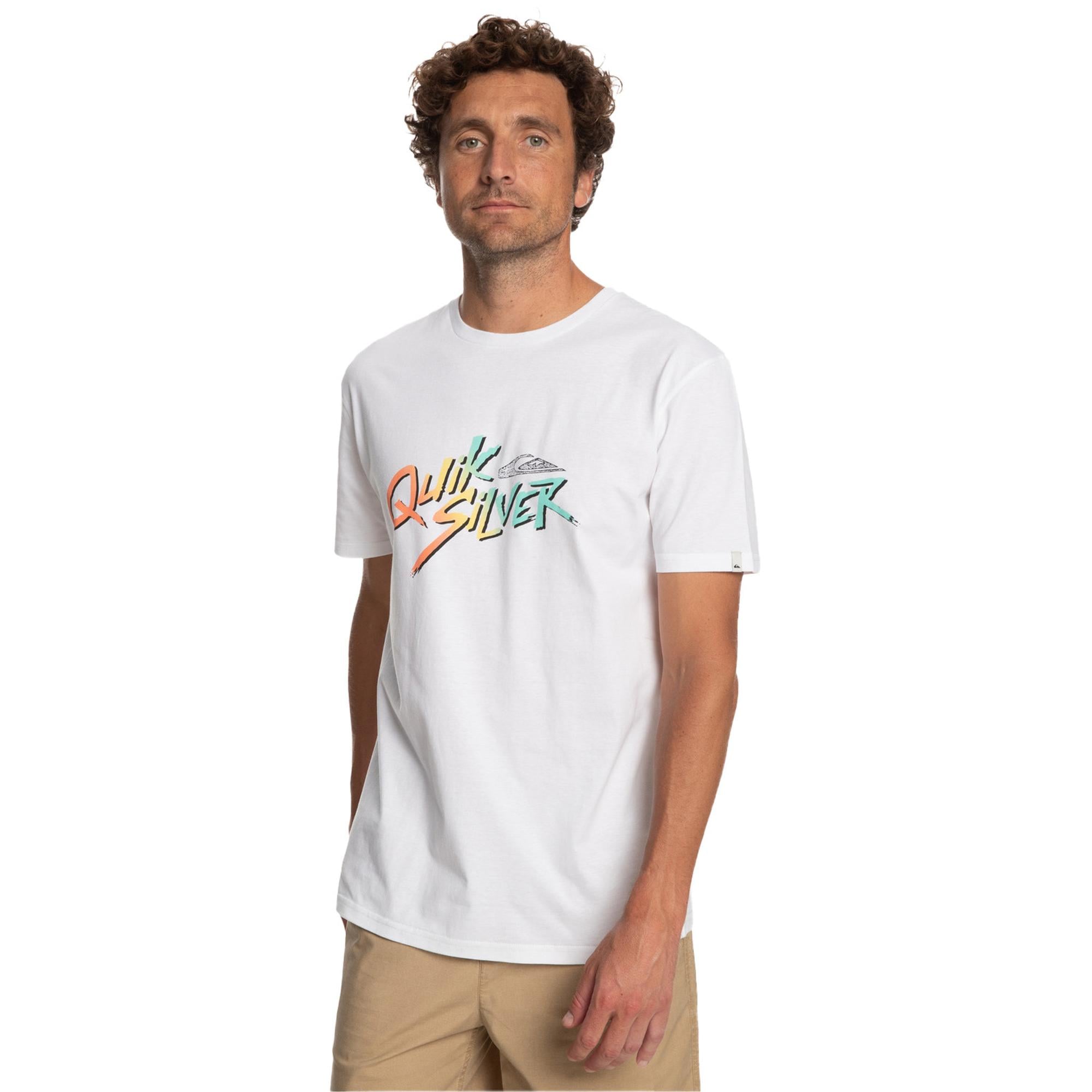 Quiksilver Signaturemove Erkek Renkli Tişört