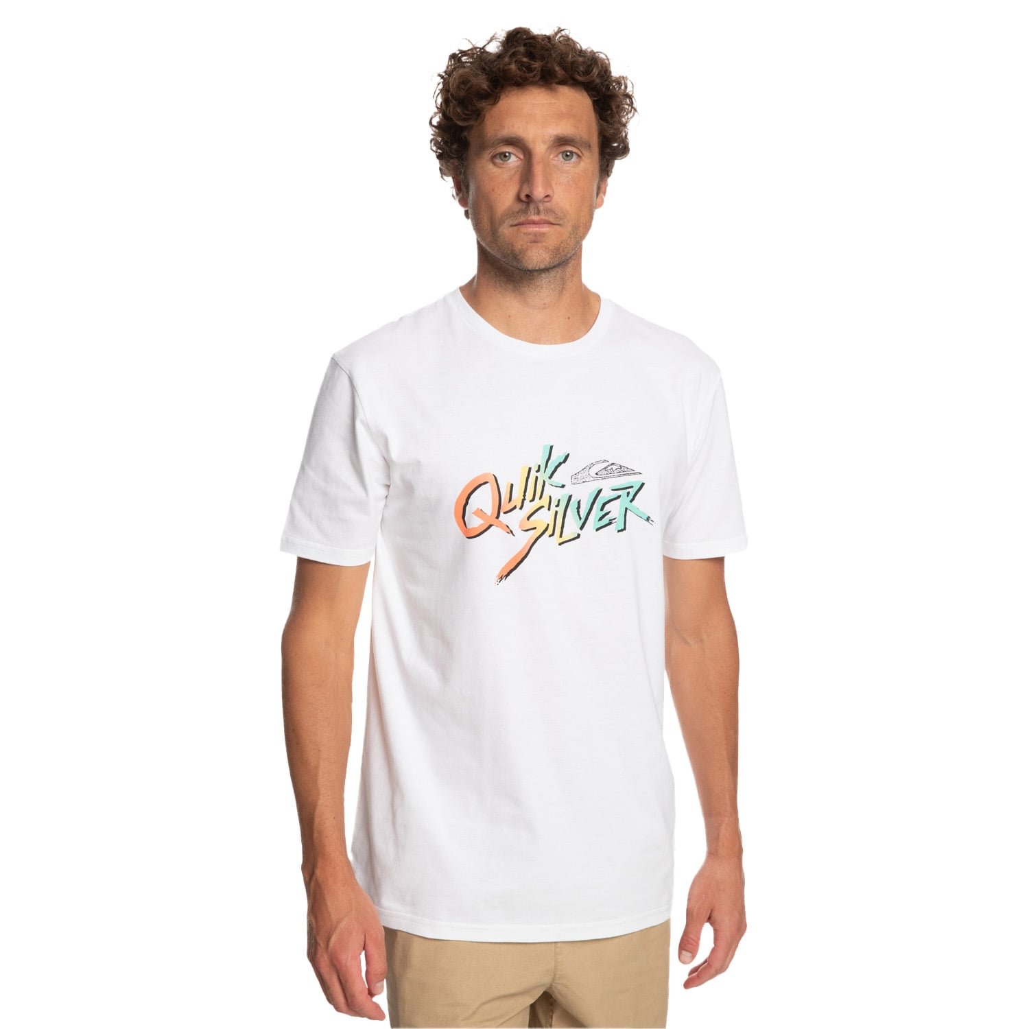  Quiksilver Signaturemove Erkek Renkli Tişört