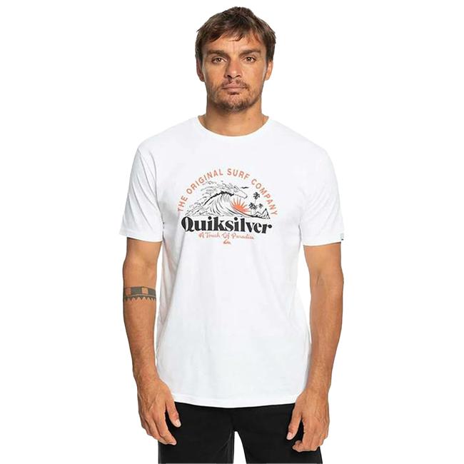  Quiksilver Sunsetwave Erkek Renkli Tişört