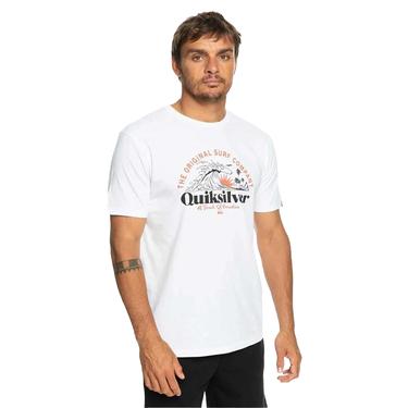  Quiksilver Sunsetwave Erkek Renkli Tişört