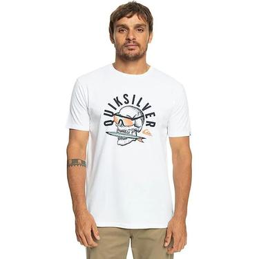  Quiksilver Qsrockinskull Erkek Renkli Tişört