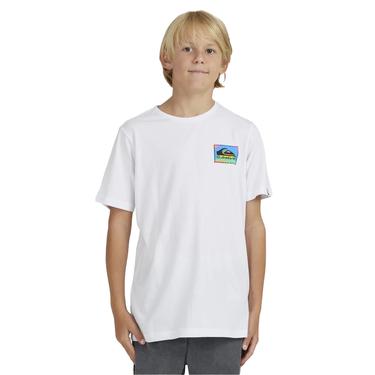  Quiksilver Colour Flow Yth Erkek Çocuk Renkli Tişört