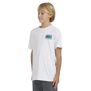  Quiksilver Colour Flow Yth Erkek Çocuk Renkli Tişört