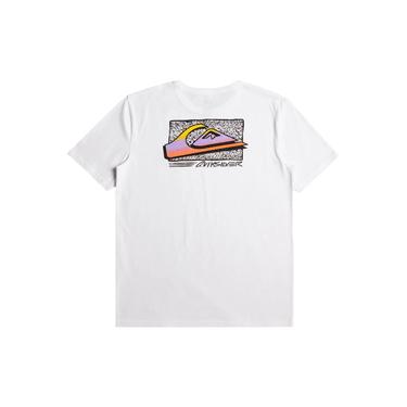  Quiksilver Retro Fade Yth Erkek Çocuk Renkli Tişört