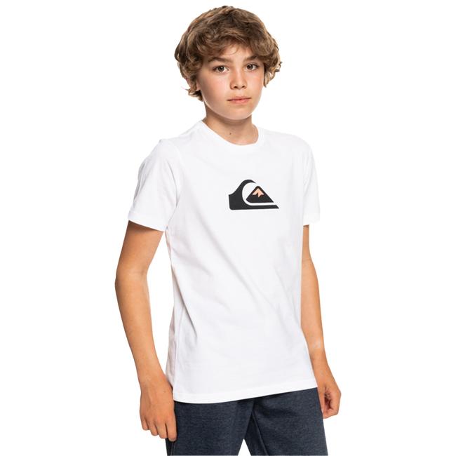  Quiksilver Comp Logo Yth Erkek Çocuk Renkli Tişört