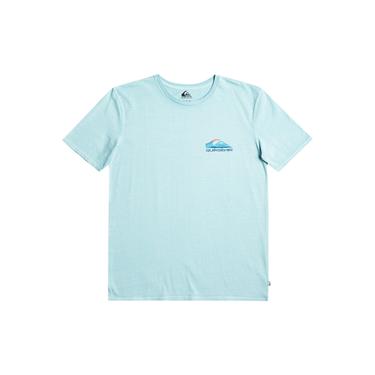  Quiksilver Pastimeparadise Erkek Mavi Tişört