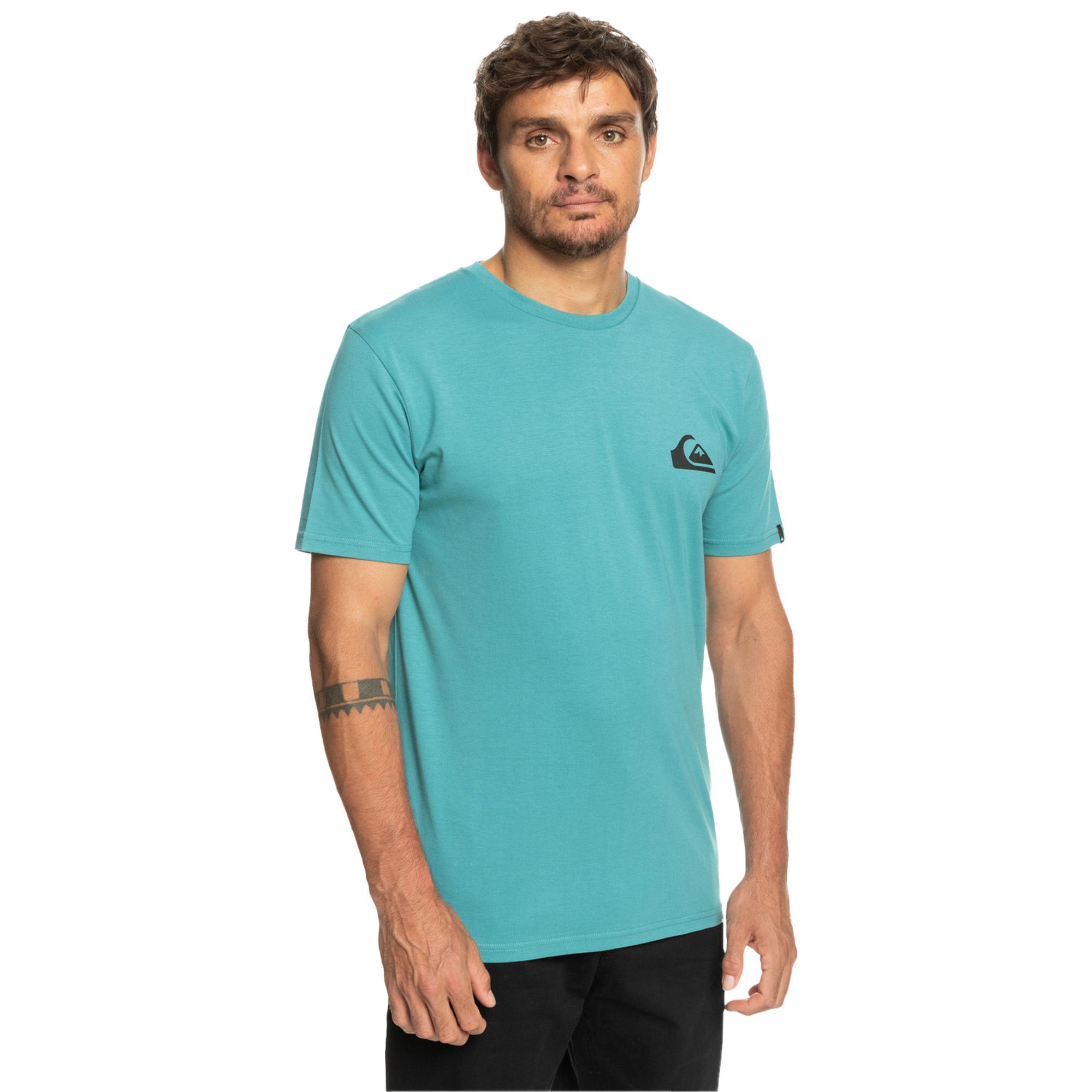 Quiksilver Mwminilogo Erkek Mavi Tişört