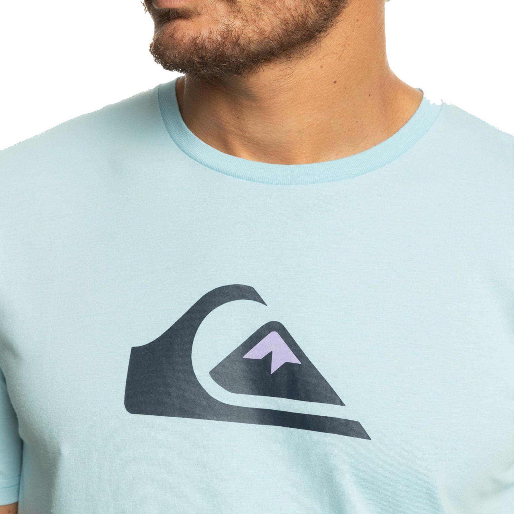 Quiksilver Complogo Erkek Mavi Tişört