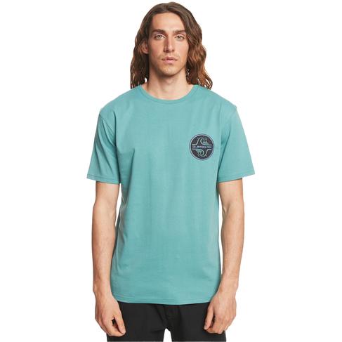 Quiksilver Corebubble Erkek Mavi Tişört