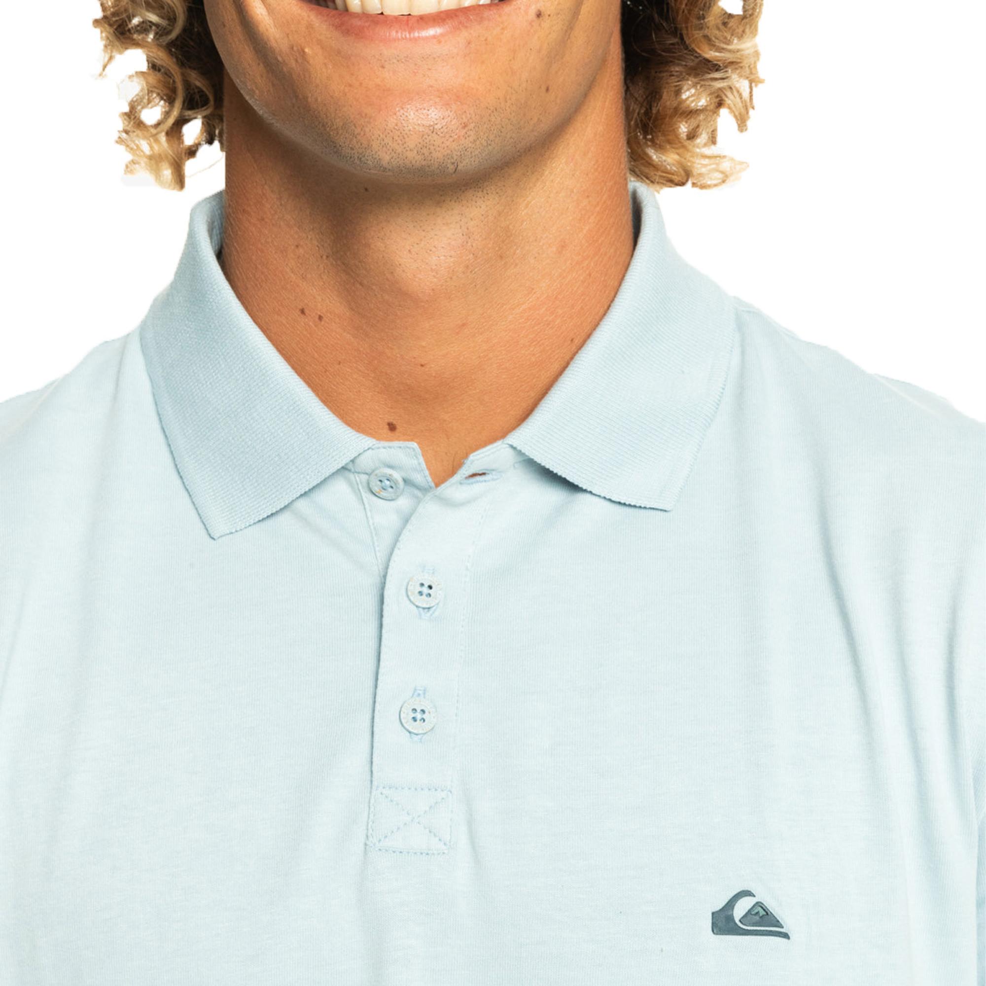 Quiksilver Essentialpolo Kttp Erkek Mavi Polo Tişört