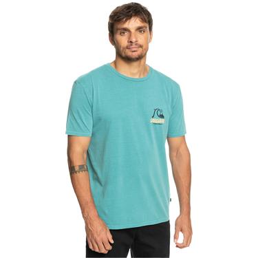  Quiksilver Artsinpalm Erkek Mavi Tişört