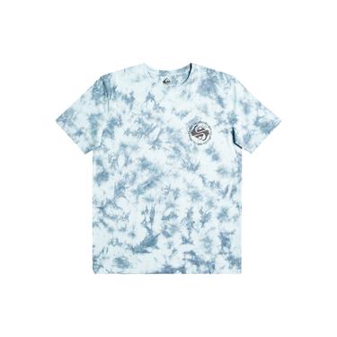  Quiksilver Omnicircle Erkek Mavi Tişört