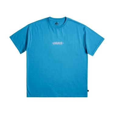  Quiksilver Qsconnected Erkek Mavi Tişört