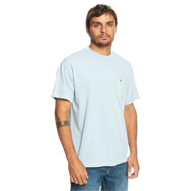  Quiksilver Naturaldye Kttp Erkek Mavi Tişört