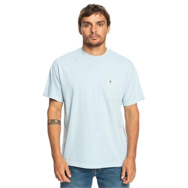  Quiksilver Naturaldye Kttp Erkek Mavi Tişört